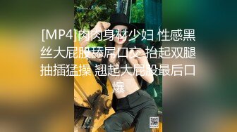 [MP4]肉肉身材少妇 性感黑丝大屁股舔屌口交 抬起双腿抽插猛操 翘起大屁股最后口爆