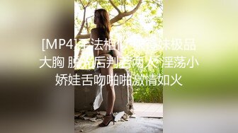 [MP4]手法相似 眼镜妹极品大胸 脱光后判若两人 淫荡小娇娃舌吻啪啪激情如火