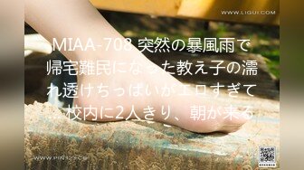 MIAA-708 突然の暴風雨で帰宅難民になった教え子の濡れ透けちっぱいがエロすぎて… 校内に2人きり、朝が来る