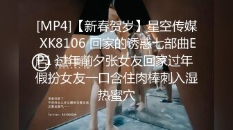 [MP4]【新春贺岁】星空传媒 XK8106 回家的诱惑七部曲EP1 过年前夕张女友回家过年 假扮女友一口含住肉棒刺入湿热蜜穴