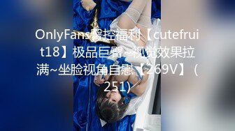 OnlyFans臀控福利【cutefruit18】极品巨臀~视觉效果拉满~坐脸视角自慰【269V】 (251)