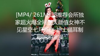 [MP4/ 261M] 超推荐会所独家超火爆全网逆天颜值女神不见星空七月新作-护士猫耳制服啪啪激操