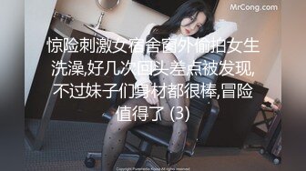 惊险刺激女宿舍窗外偷拍女生洗澡,好几次回头差点被发现,不过妹子们身材都很棒,冒险值得了 (3)