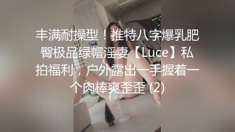 丰满耐操型！推特八字爆乳肥臀极品绿帽淫妻【Luce】私拍福利，户外露出一手握着一个肉棒爽歪歪 (2)