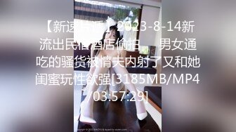 【新速片遞】2023-8-14新流出民宿酒店偷拍❤️男女通吃的骚货被情夫内射了又和她闺蜜玩性欲强[3185MB/MP4/03:57:29]