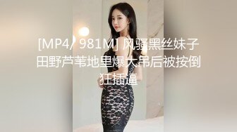 [MP4/ 981M] 风骚黑丝妹子田野芦苇地里爆大吊后被按倒狂插逼