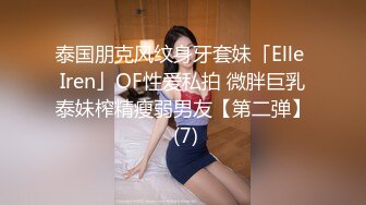 泰国朋克风纹身牙套妹「Elle Iren」OF性爱私拍 微胖巨乳泰妹榨精瘦弱男友【第二弹】 (7)