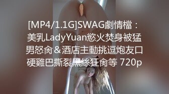 [MP4/1.1G]SWAG劇情檔：美乳LadyYuan慾火焚身被猛男怒肏＆酒店主動挑逗炮友口硬雞巴撕裂黑絲狂肏等 720p