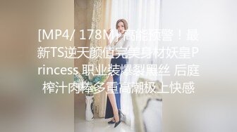 [MP4/ 178M] 高能预警！最新TS逆天颜值完美身材妖皇Princess 职业装爆裂黑丝 后庭榨汁肉棒多重高潮极上快感